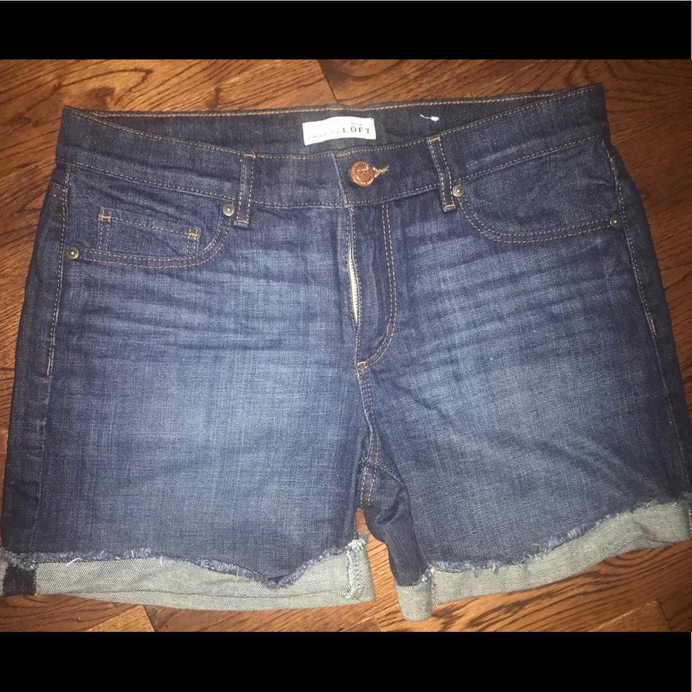 Loft Jean shorts size 4